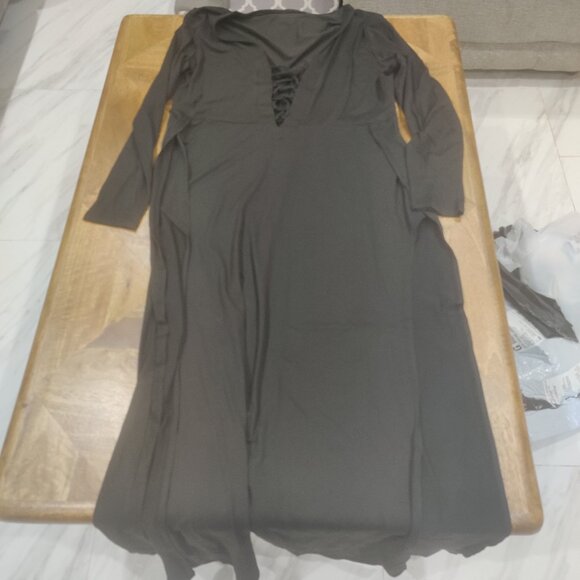Unique Vintage Forest Ink dress size 4xl New (FITS 2X-3X) - Picture 1 of 5